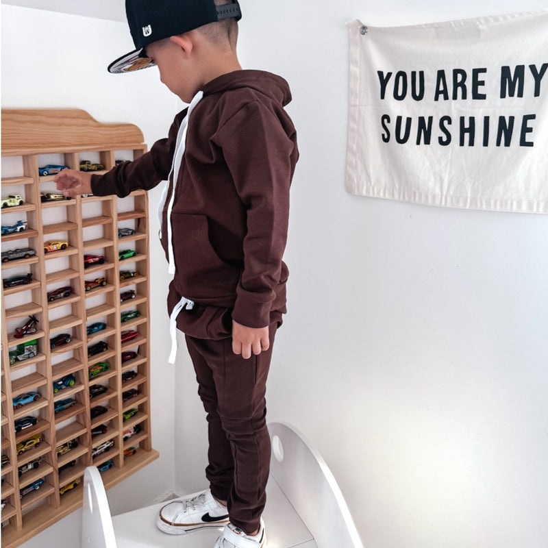 Chocolate Kids Fleece Hoodie