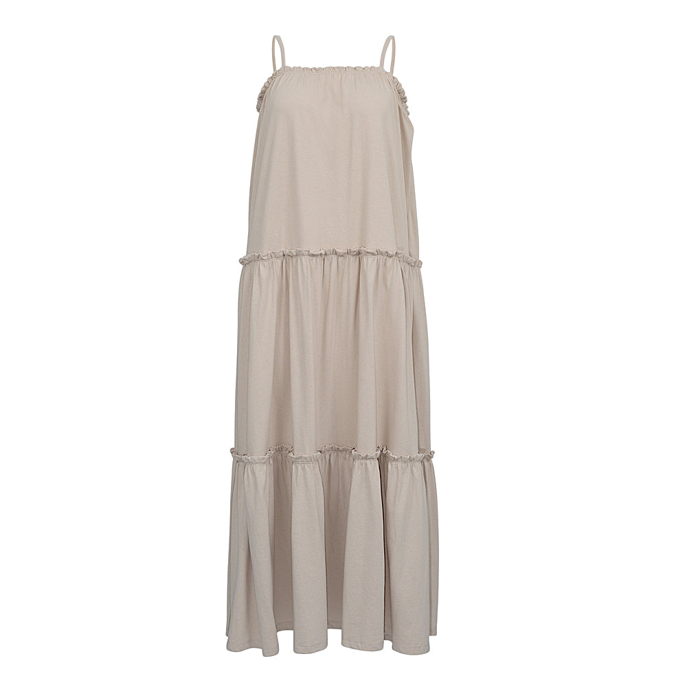 Oatmeal Ladies Dress – Basic Label Co