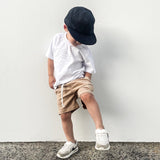 Beige Corduroy Shorts
