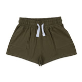 Khaki Ladies Shorts