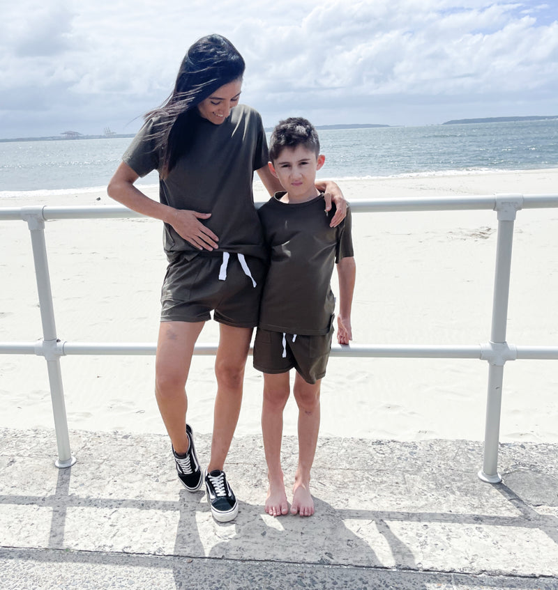 Khaki Ladies T-shirt