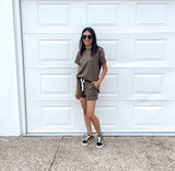 Khaki Ladies T-shirt